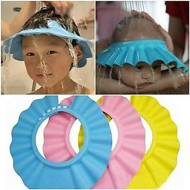 Mata Baby toddler shampoo cap shower cap cup eye protection