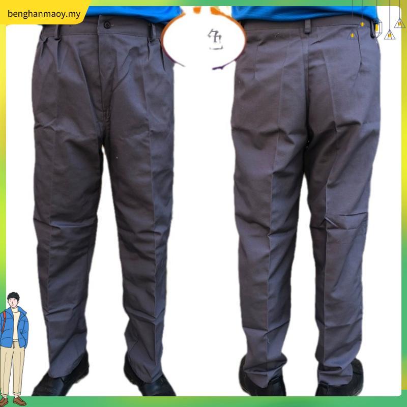 【Ready Stock】❀ seluar track lelaki safety uniform Sanitation jacket pants, labor protection pants, orange clean construction, construction factory workshop pants, reflective str