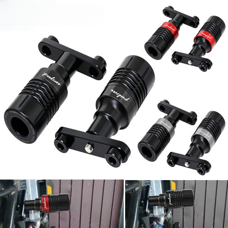 For Bajaj Pulsar NS200 NS160 NS 200 NS 160 Frame Sliders Crash Protector Motorcycle Engine Pad Falling Protection TH6H