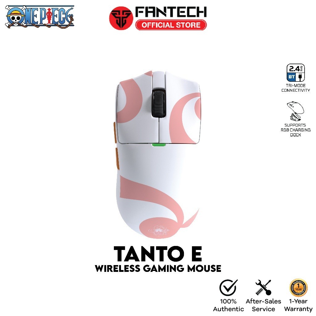 Fantech x One Piece Nami Tanto E WG13E Wireless Gaming Mouse | Pixart PAW3311 | 1K Polling Rate