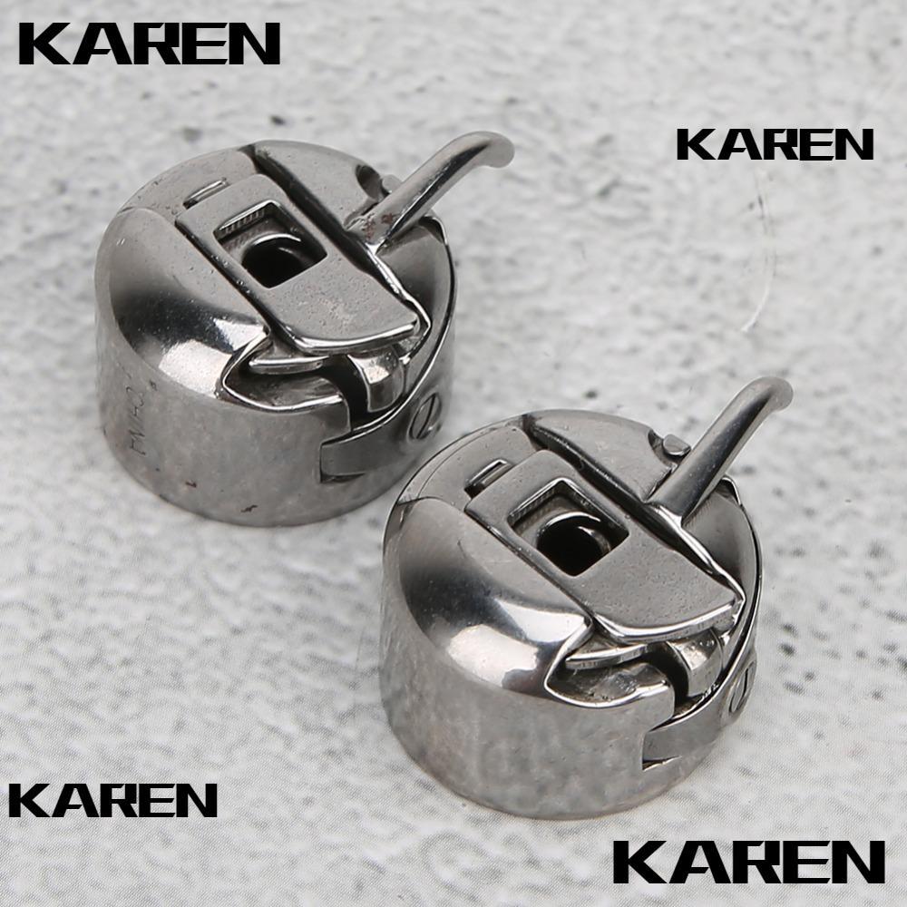 KAREN1 2Pcs Reverse Bobbin , Durable Steel Metal Bobbin , Sewing|Accessories Reverse Bobbin  Set Replacement Bobbins