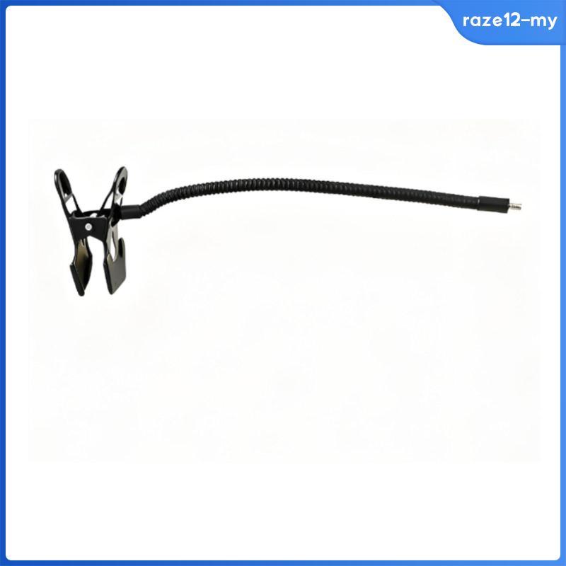 [RazecaMY] SiaBiced Flexible Bird Perch Stand Metal Clamp-on Bird Perch Ribbed Grip