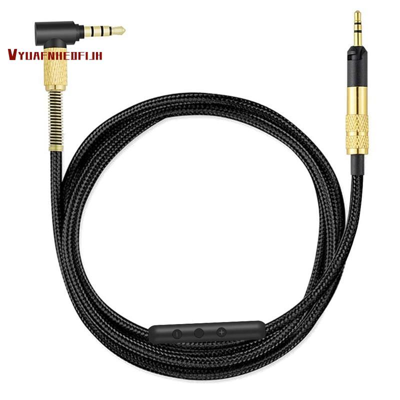 Headphones Replacement Audio Cable for  HD518 HD558 HD598 HD595 HD559 HD569 HD579 HD599(With Microphone)