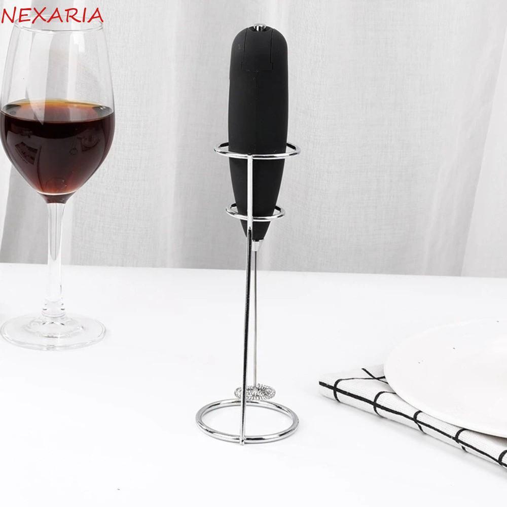 Nexaria‌ Milk Frother Stand, Multifunctional Heavy Duty Egg Beater Holder, Metal Stand…