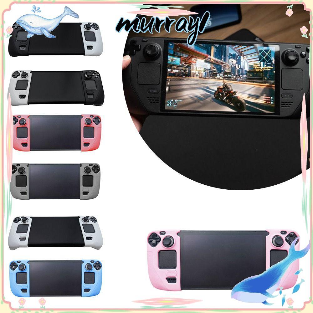 MURRAY Silicone Grip, Thicken Protective Protection , Accessories Shockproof Anti-slip Game Console Grip for Steam Deck/Steam Deck OLED