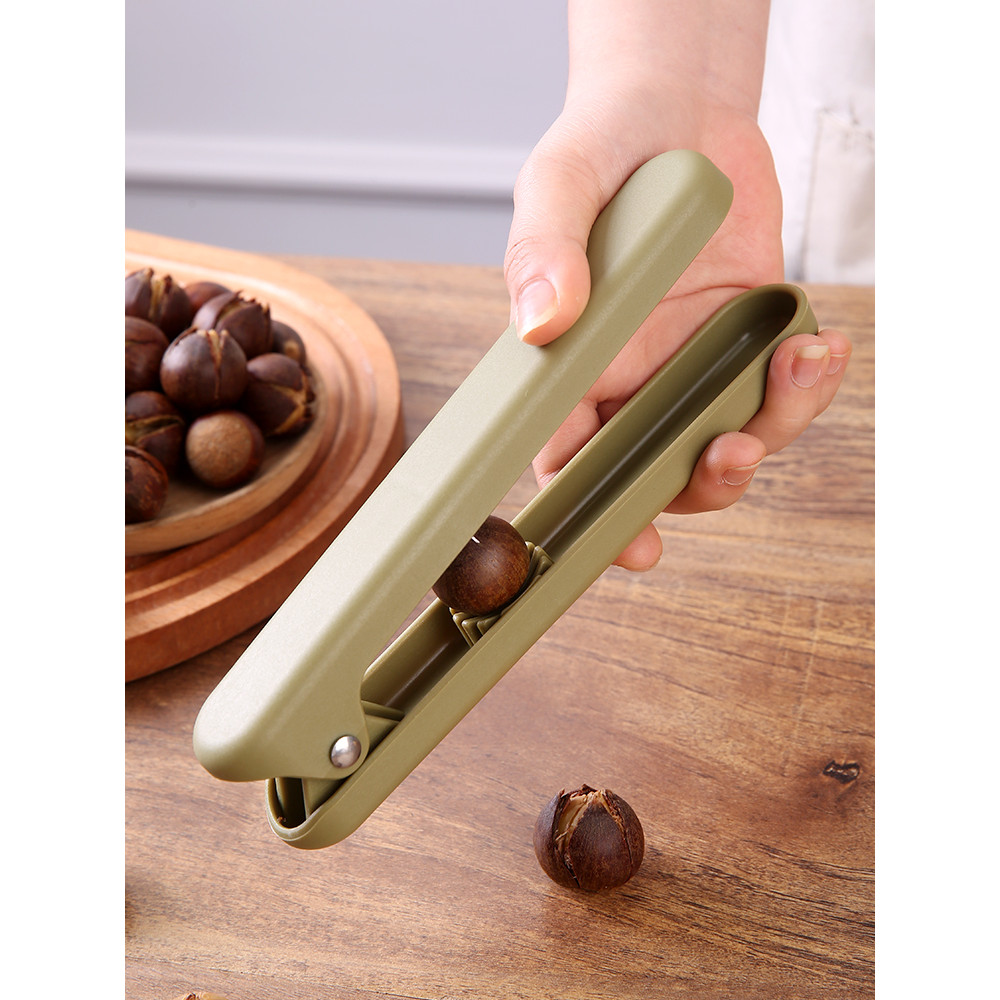 Cone Chestnut Quick Opening Tool Stainless Steel Cross Serrated Shelling Chestnut Knife…