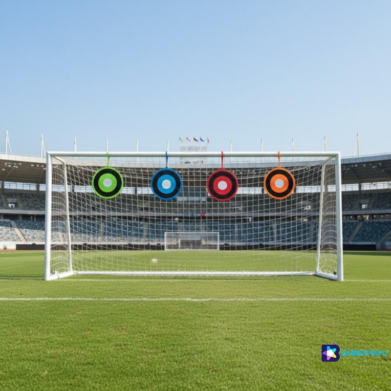 [BraveSundu] Football Practice Adjustable Soccer Training Targets Portable Goal Boards Heavy Duty Material for Precision Shooting Skills New