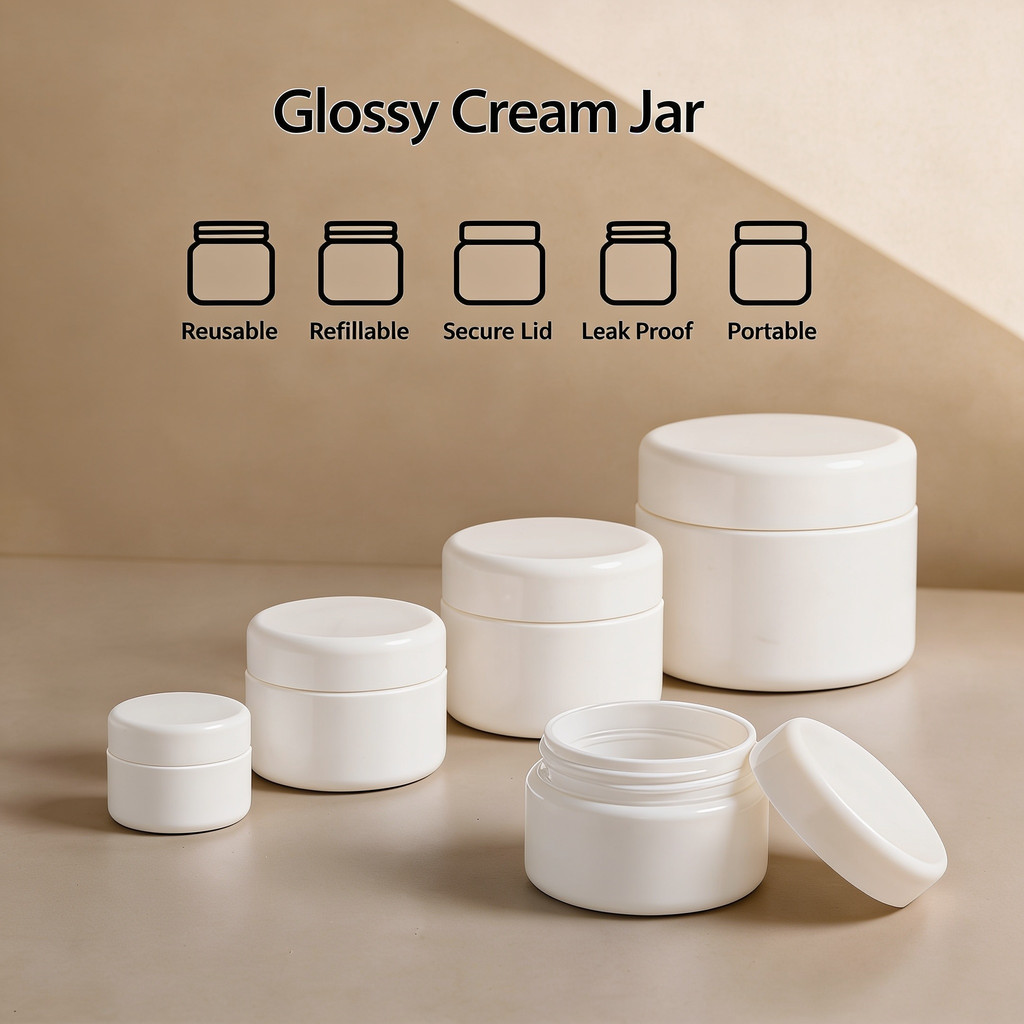 Simpani〖Tahan Tumpah〗Bekas Kosmetik Kembara Luxury Travel Container Empty Cream Jars Portable Toiletries 便携旅行瓶 BSU