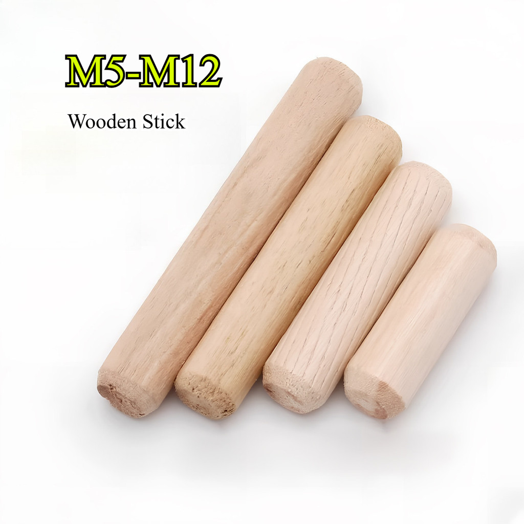 Log stoppers, wood nails, solid wood sticks, tenons, twill wedges, bolts, logs, small wood dowels, wardrobe cabinet connectors M5/M6/M8/M10/M12【YELONG】