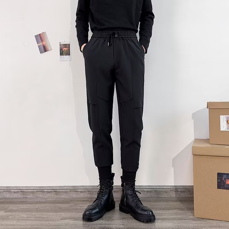 All-Match Casual Pants Men Loose Straight Casual Pants 2025 Trendy Men's Tight Pants All-Match ins Hong Kong Style Trendy Men's Pants