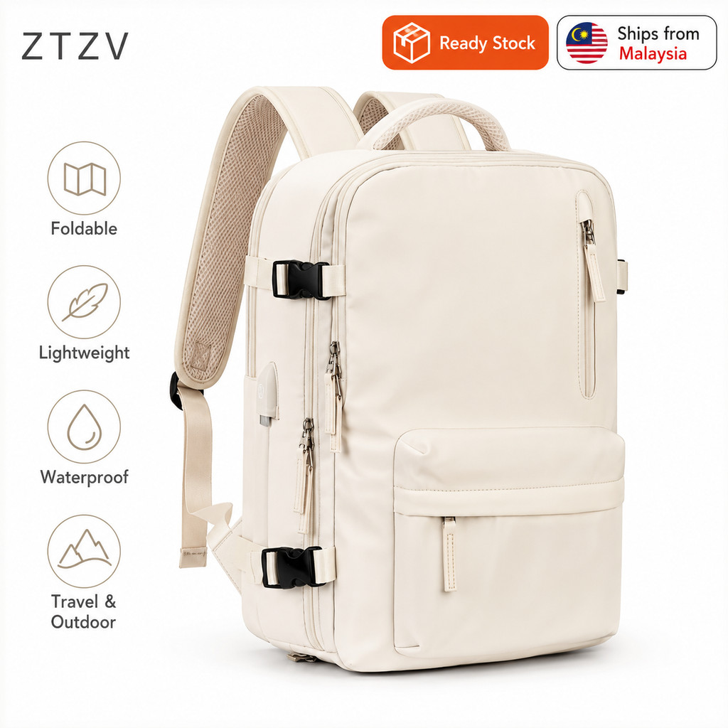 ZTZV Travel Backpack Foldable Large Capacity Lightweight Waterproof Hiking Bag for Business Outdoor Adventures