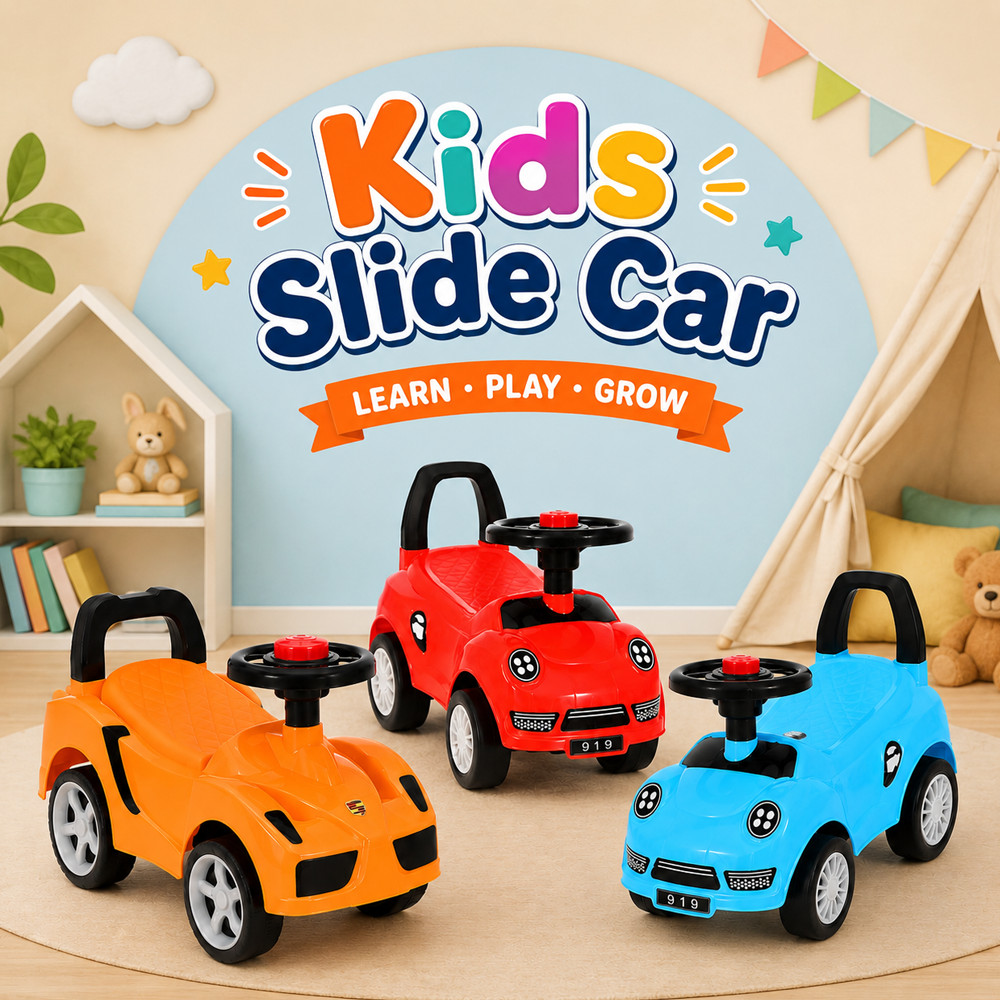 1-6 Years Old Push Car or Children Scooter with Horn Baby Kids Ride On Balance Bike Kereta Sorong