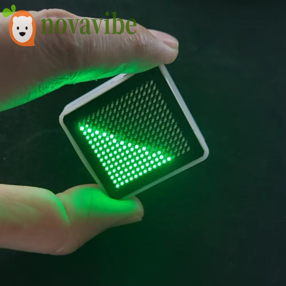 NOVAVIBE Water Flow Shaking Lamp, Green Light Shake Control LED Fluid Simulation Toy, Unique Mini Rechargeable Funny Luminous Ornaments Home Decor