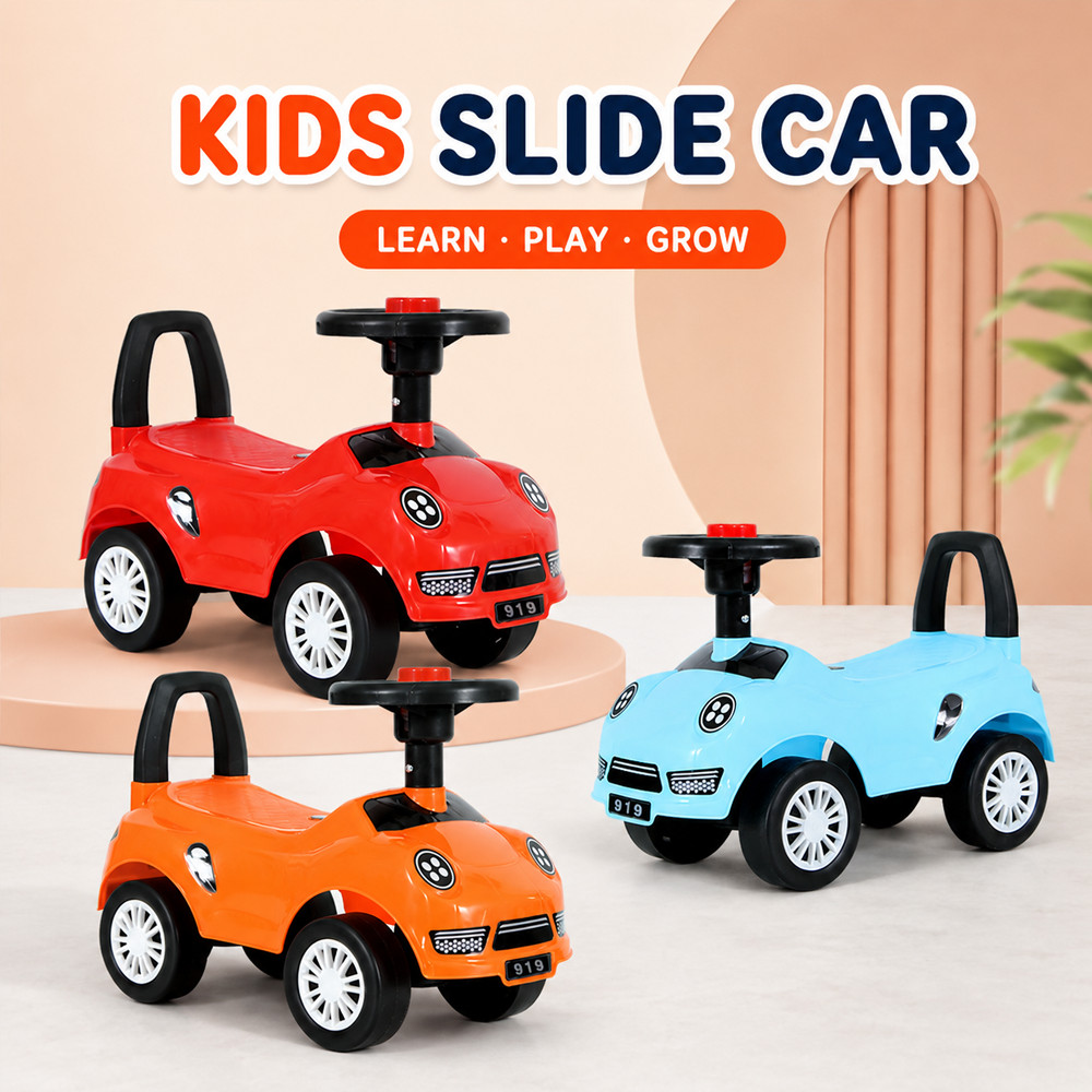 1-6 Years Old Push Car or Children Scooter with Horn Baby Kids Ride On Balance Bike Kereta Sorong