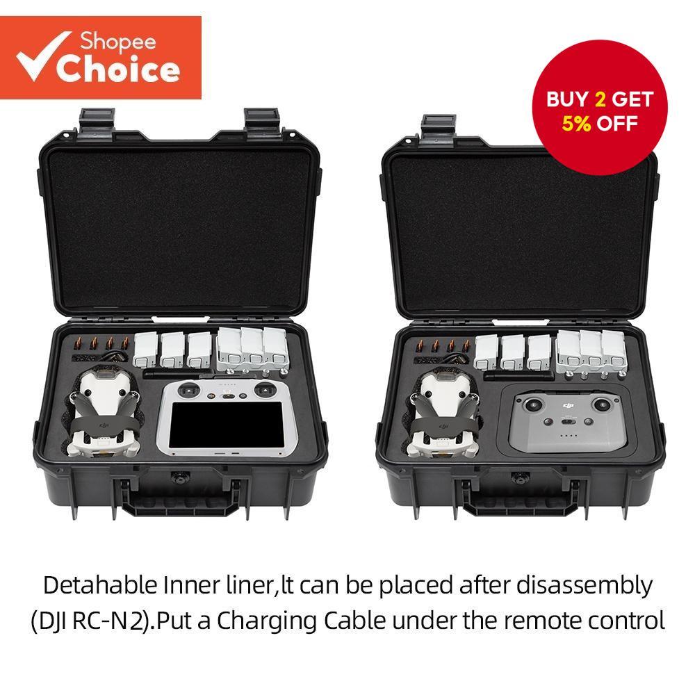 Hard Case for Dji Mini 3/mini 3 Pro/mini 4 Pro, for Dji Rc/rc 2/rc-n2 Remote Controller, Explosion-proof Storage, Phone Accessories Summer Travel Accessories