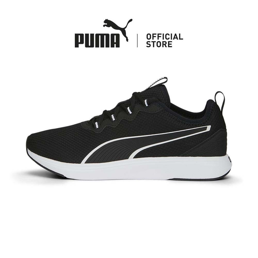 PUMA Unisex Softride Cruise 2 Running Shoes (Black-White)