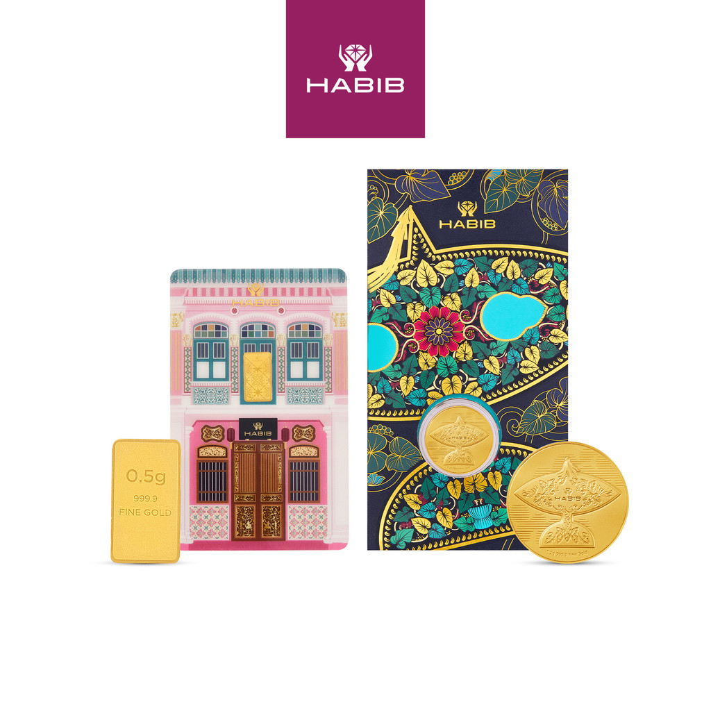 HABIB 0.5g 999.9 Gold Bar (Peranakan) and Wau Collection | 999.9 Gold&hellip;