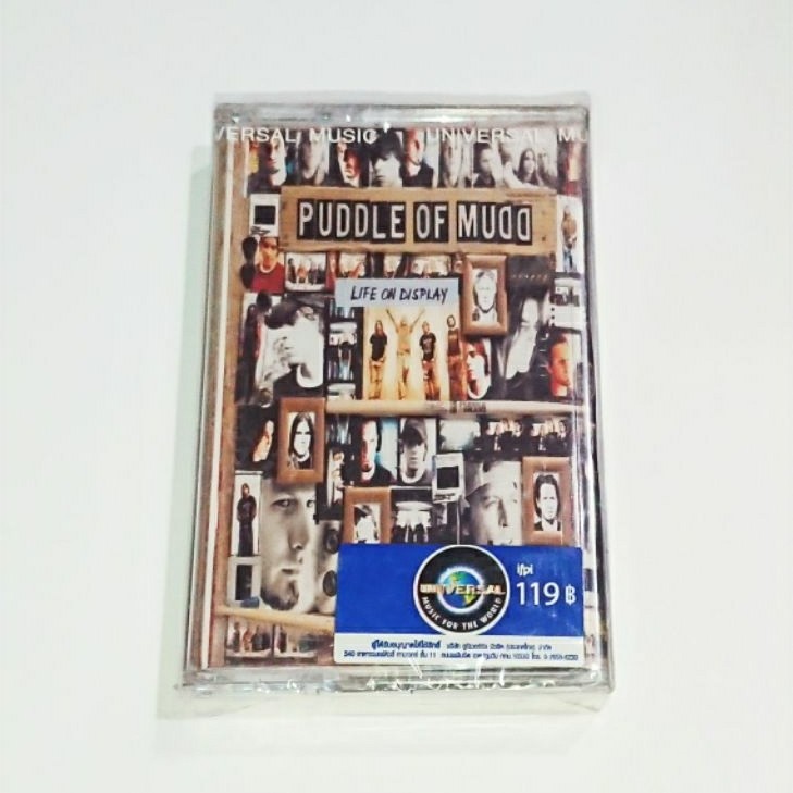 Tape​Music​ Cassette​ Tape​ Tape​​Set​ Puddle Of Mudd : Life on Display Seal (2003)