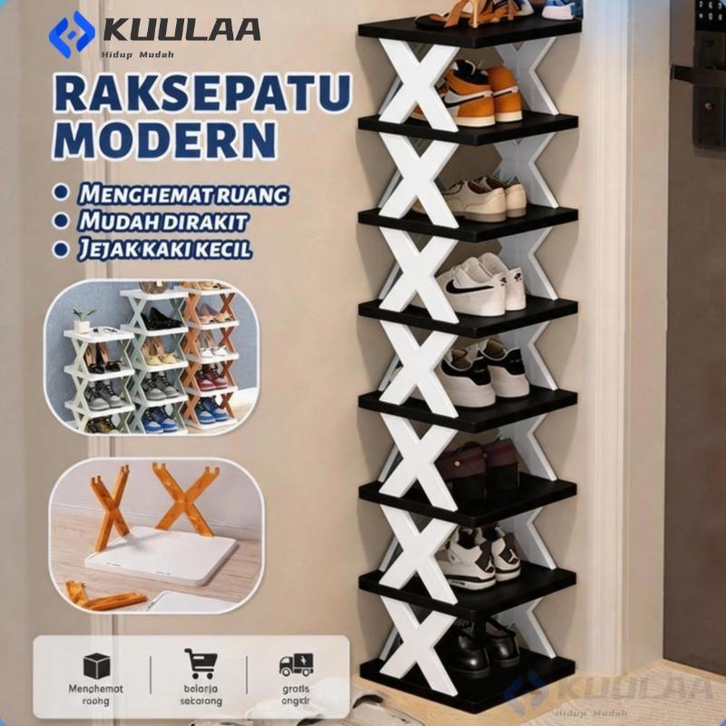 Rak Kasut Rumah Pintu Model Baru Hits Berlapis Kecil Sempit Mudah Guna Untuk Rumah Sewa Dan Hiasan Ruang Tamu