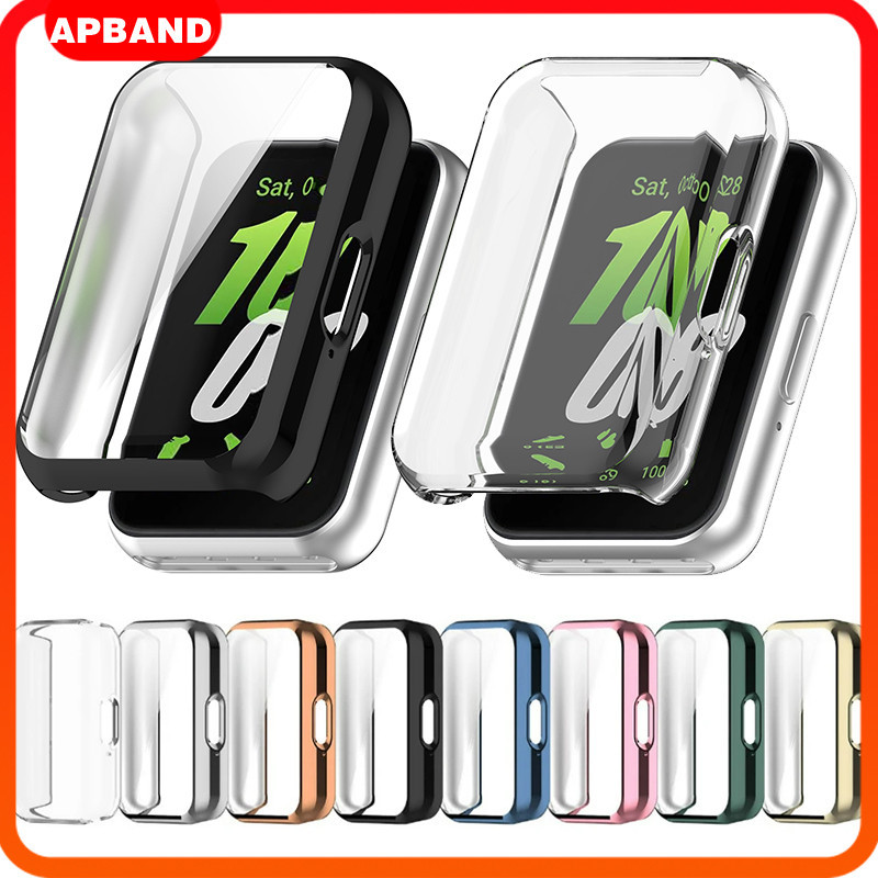 TPU Case for Samsung Galaxy Fit 3/Huawei Band 11 Soft Screen Protector Cover Smartwatch Bumper With Film