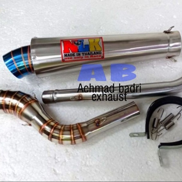 Exhaust NLK PNP EGO/NOUVO/EX5/WAVE 100/125/KRISS/EX5 CLASS