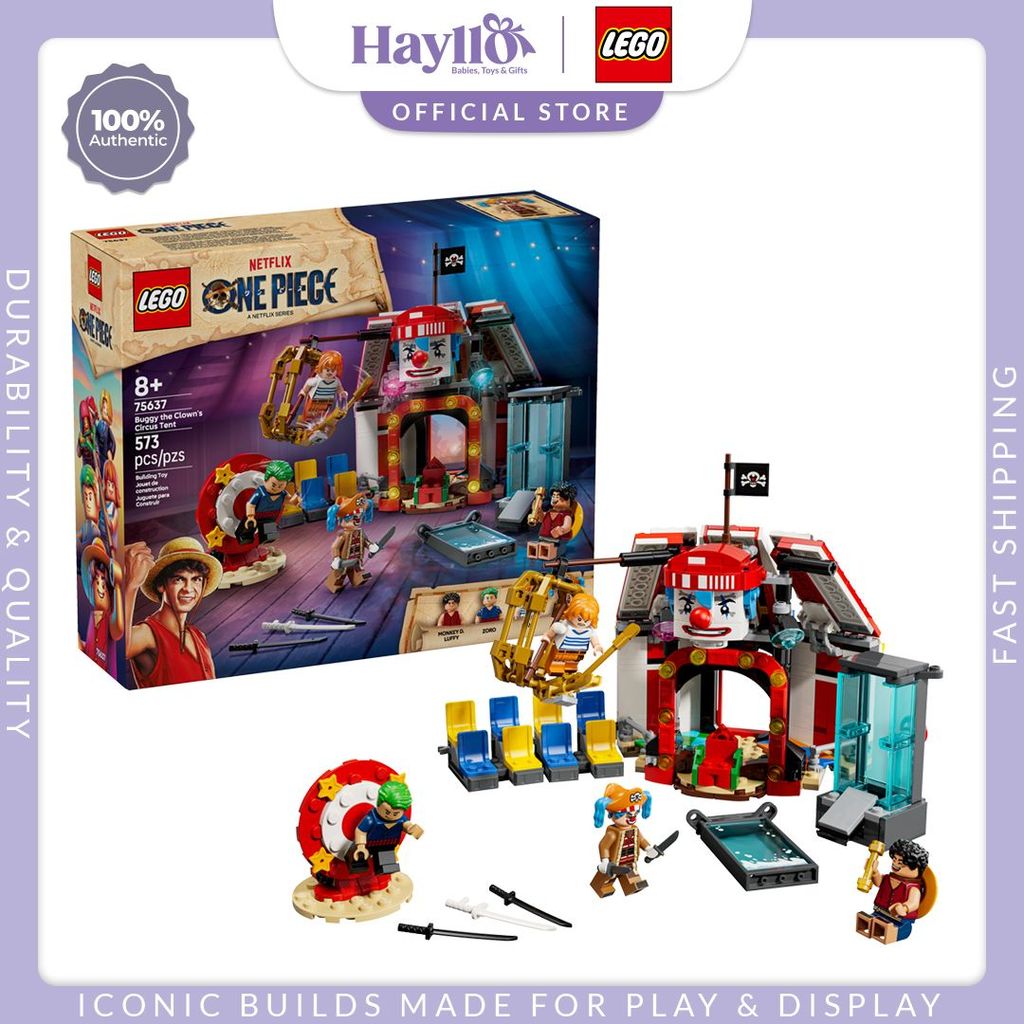 LEGO One Piece Buggy the Clown's Circus Tent 75637
