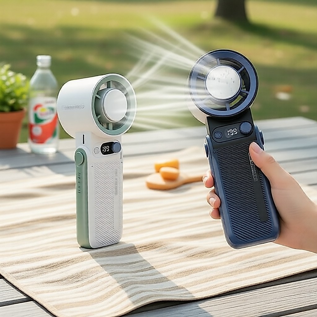 F5PRO 8000mAh USB Mini Foldable Fan, 30-Hour Runtime, 199 Speeds, Strong Airflow, Quiet Handheld F5PRO 8000mAh USB Mini Kipas Boleh Lipat, Hayat Bateri 30 Jam, 199 Kelajuan, Angin Kencang, Senyap, Mudah Alih