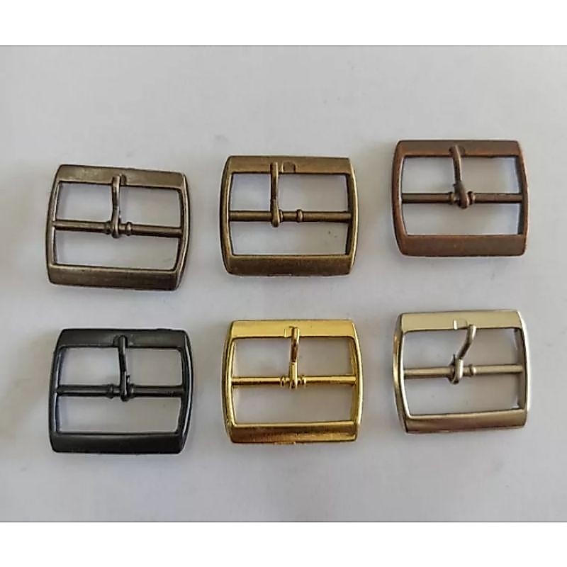 Sandal Wanita & Pria 3 cm dengan Buckle Ring, Aksesoris Sepatu