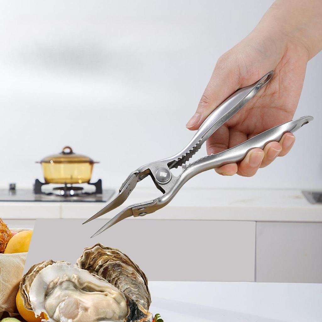 [perfeclanwv] Durian Opener Stainless Steel Durian Shell Opener Comfortable Handle Fruit Dividing Tool Multifunctional Melon Slicer for Home Restaurant 19.8