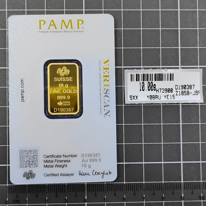 Murni Mewah Emas999.9, Gold Bar Pamp Fortuna Lady G10 Gram 1858 1.6&hellip;