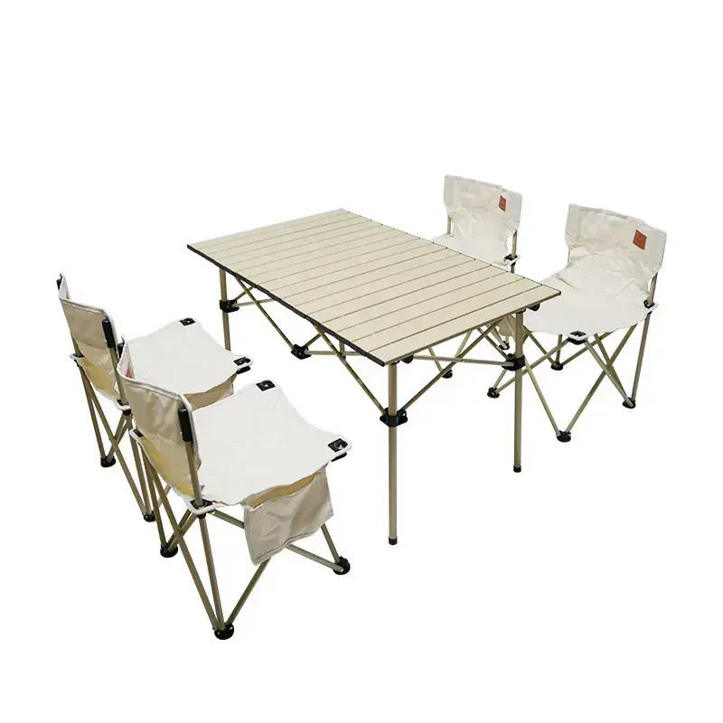 Set Meja & Kerusi Lipat Camping Chanodug 5-Piece