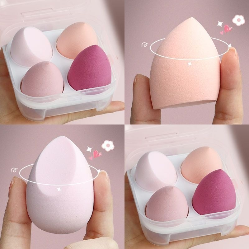 Beauty Egg Super Soft Do Not Eat Powder Delicate Wet Dry Sponge Puff Air Cushion Makeup…