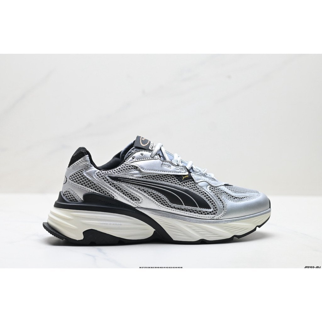 Puma shoes/Puma Fade Nitro Ls Men Women Dad shoes Height Increasing shoes Outdoor Running shoes Casual shoes Retro Trend Daily Commuter Functional Elements Breathable 6UGT