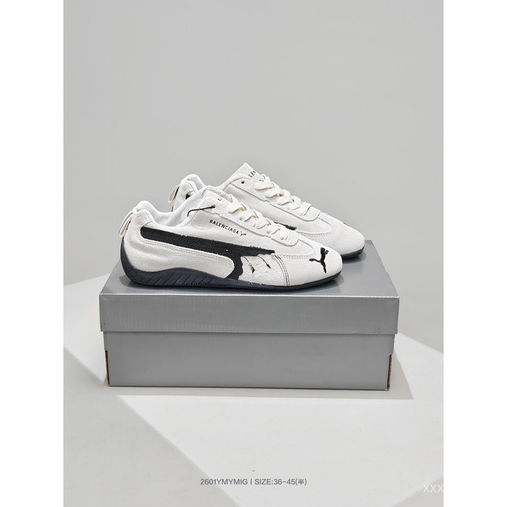 Puma shoes/Puma Speedcat Suede Men Women Casual shoes Thin-Soled shoes Classic Sneakers Casual Sneakers Campus Style Long Walking Not Tiredy Simple Matching Jeans GBD5