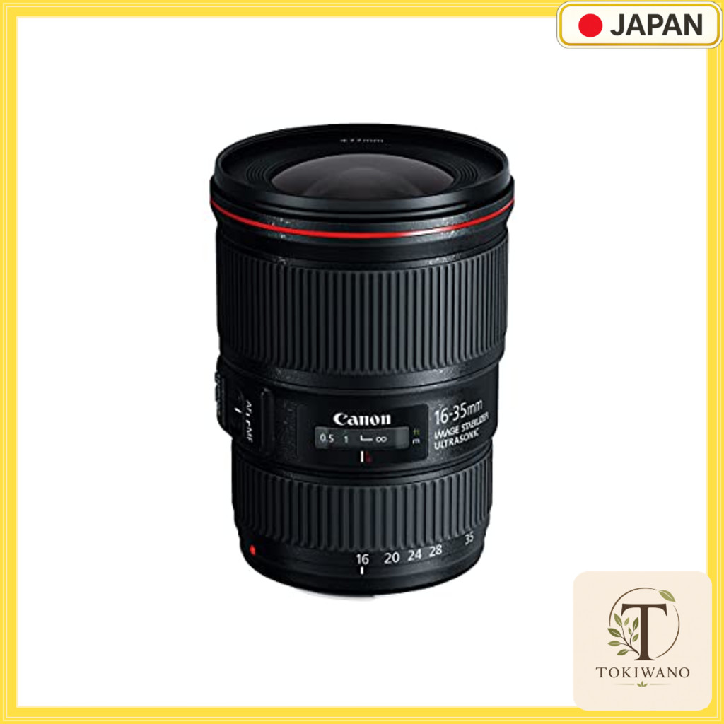【 Used 】 Canon Wide-Angle Zoom Lens EF16-35mm F4L IS USM Full-Frame Compatible EF16-3540LIS