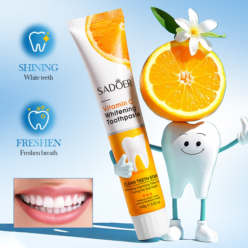 SADOER Vitamin C Whitening Toothpaste