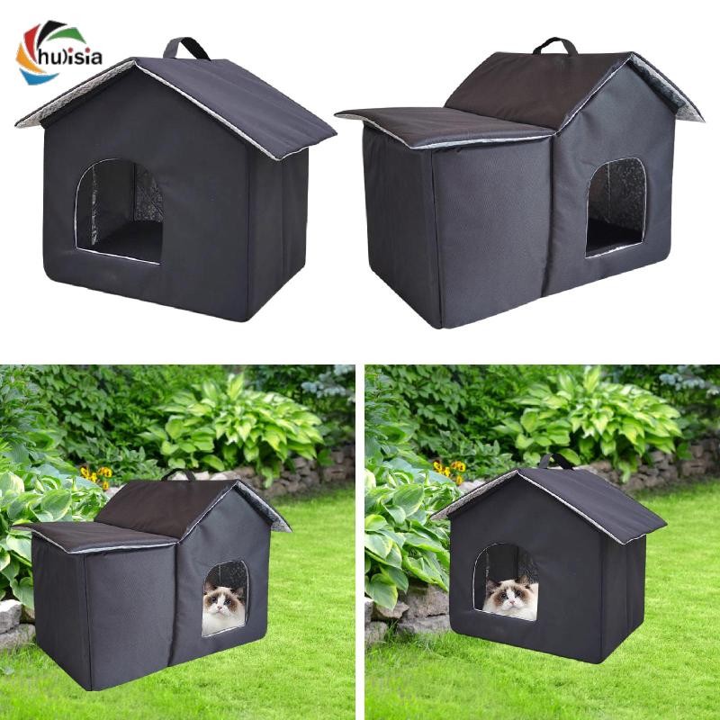 [chulisia] Outdoor House, Warm Nest, Pet Cave, Winter Shelter for All, for Backyard Rabbits, Dogs