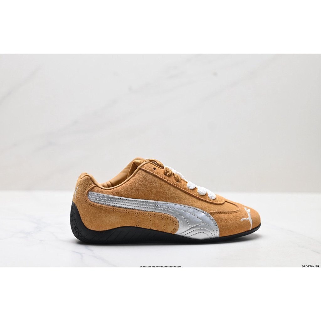 Puma shoes/Puma Speedcat OG Men Women Casual shoes Racing Series Thick-Soled Platform shoes Retro Stadium Sneakers with Jeans Student Sneakers Korean Version I5LQ