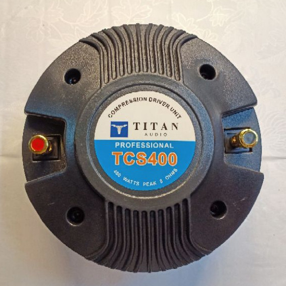 TITAN AUDIO TCS400 COMPRESSION DRIVER UNIT - SCREW TYPE