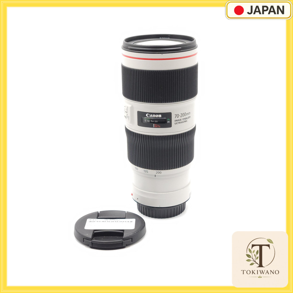 【 Used 】 Canon EF70-200mm F4L IS USM Telephoto Zoom Lens (Full-Frame Compatible)