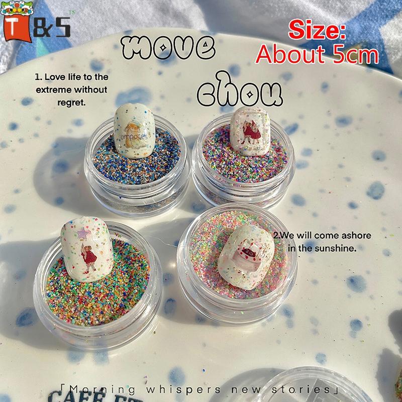 1PC Autumn Winter Granulated Sugar Powder Wool Powder Water Ground Stone Powder Nail Ac…