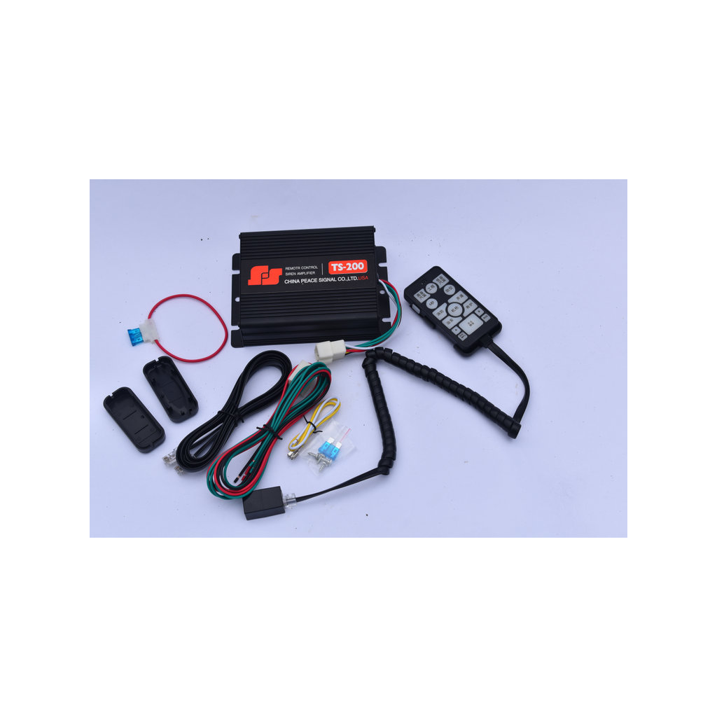 [Kualiti Tinggi] Pembesar suara penyelamat siren yang dipasang pada kereta, megafon berwayar 200W, pembesar suara 12V24V VPGU