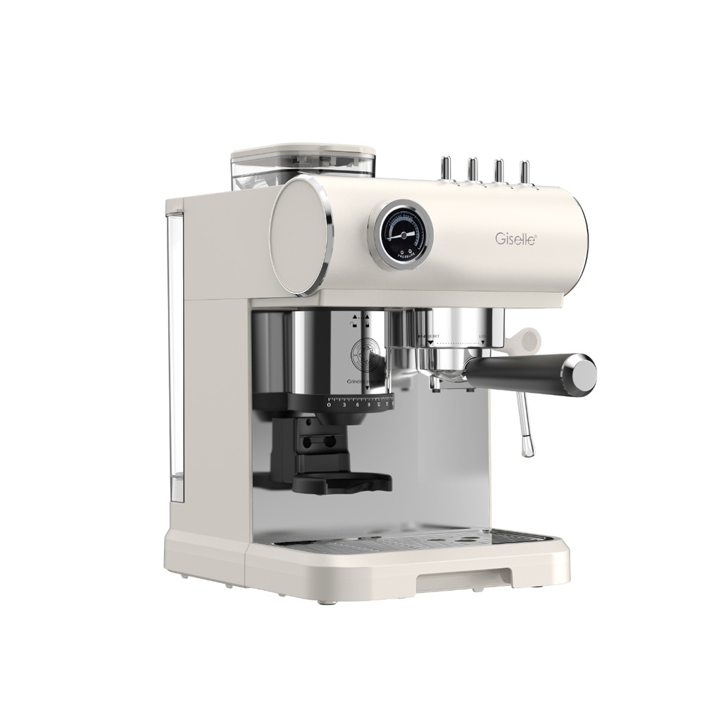 (Hot Sale) Giselle 20Bar Professional Espresso Coffee Maker with Built-in Grinder -KEA0391