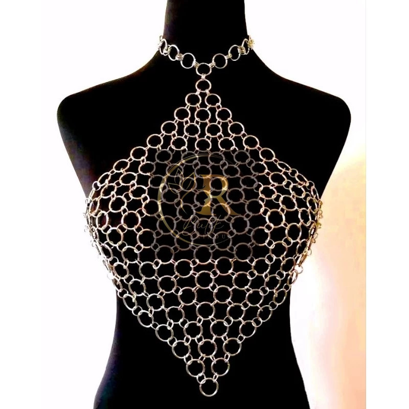 RADIANT BOUTIQUE (DEINY) Belts Fashion full chain Ring O chain clothes event accessories cosplay clothes party accessories