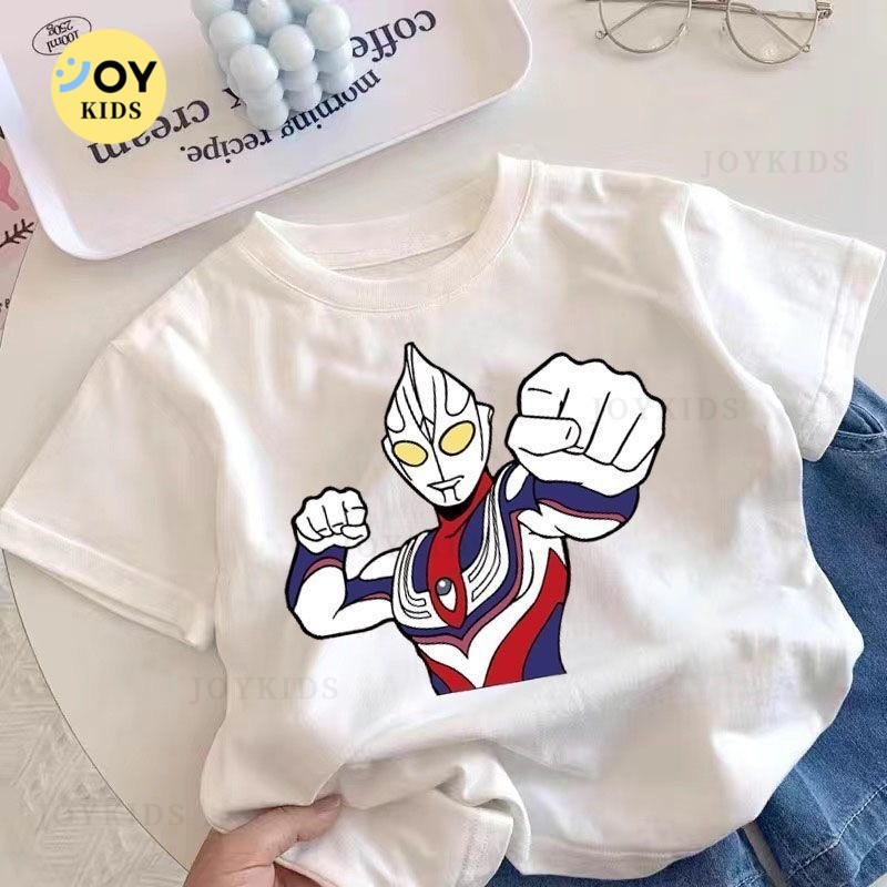 Boys' Ultraman T-Shirt | 100% Cotton kid's shirt | Short Sleeve | Multiple Styles | Sizes 90-150cm | COD Quick Delivery