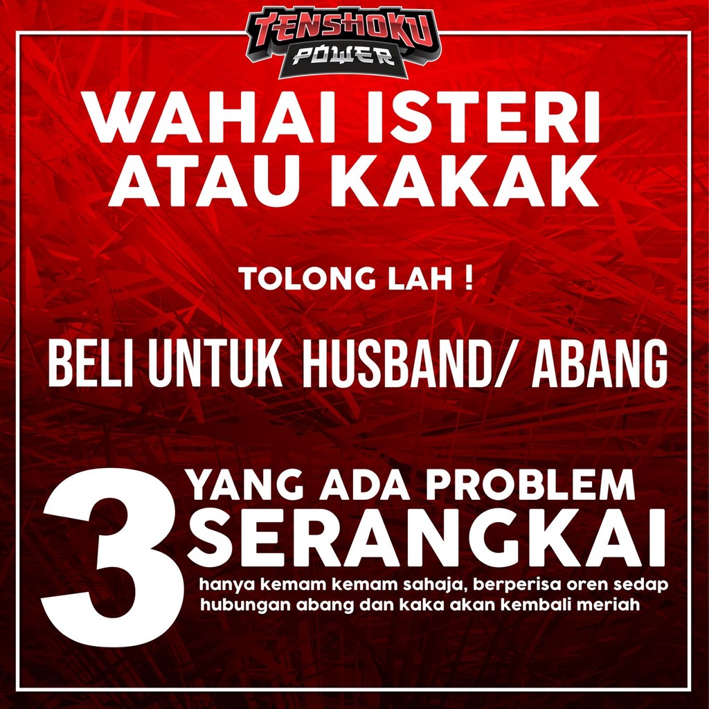 SUPLEMEN 30+ UNTUK JAGA POWER KELAKIAN | TENSHOKU POWER | FROM JAPAN