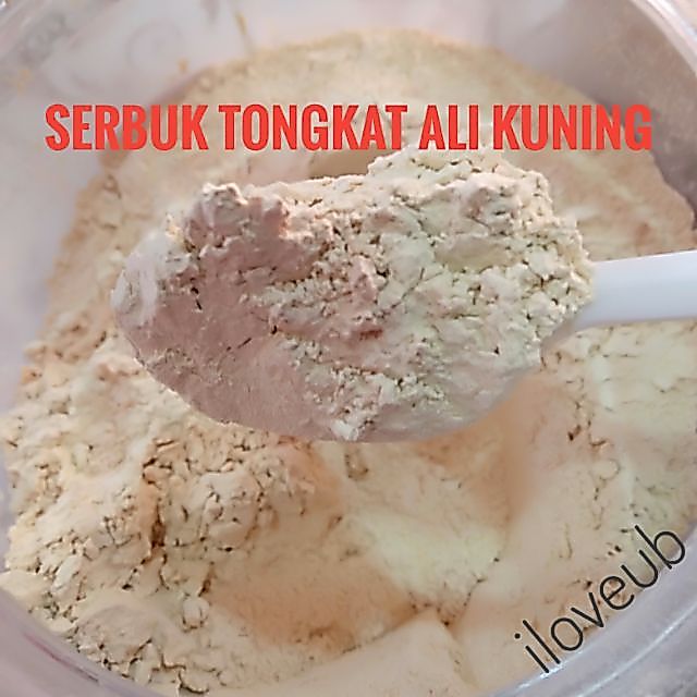 SERBUK TONGKAT ALI KUNING 100% ASLI (50GM)
