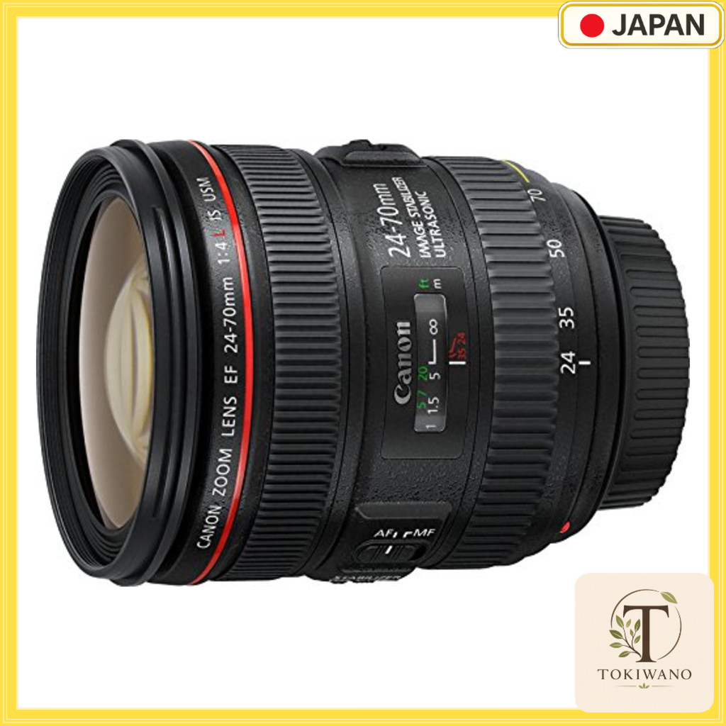 【 Used 】 Canon Standard Zoom Lens EF24-70mm F4 L IS USM (Full-Frame Compatible)