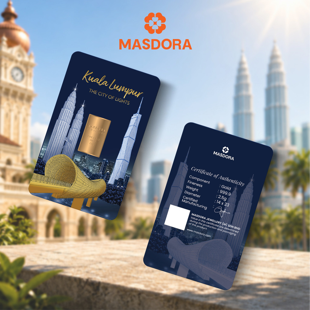 MASDORA 999.9 Gold Bar 2.50GM ~ Kuala Lumpur | The City of&hellip;