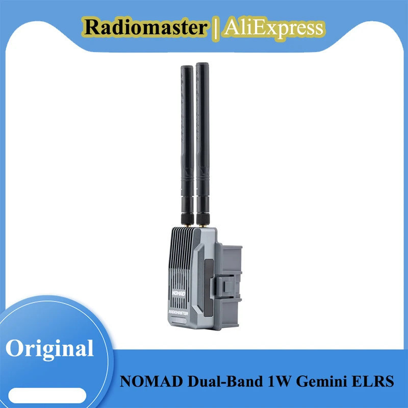 Radiomaster Nomad Dual 1-watt Gemini Xrossband ExpressLRS Module 1000mW Dual Band Gemini ELRS FCC Nano/Micro Module Adapter